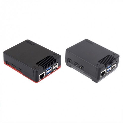 Boîtier en alliage d'aluminium Waveshare 26587 pour Raspberry Pi 5 Argon Neo, spécifications : standard SW4901782-010